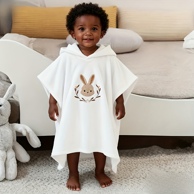 1pc of Cute Bear\u002Fbunny\u002Fkitten Bath Towel, Infant Bath Towel, Suitable for 0-3 Year Old Infants and Toddlers. Christmas Gift, Halloween Gift, Thanksgiving Gift, Newborn Baby Gift, Birthday Gift