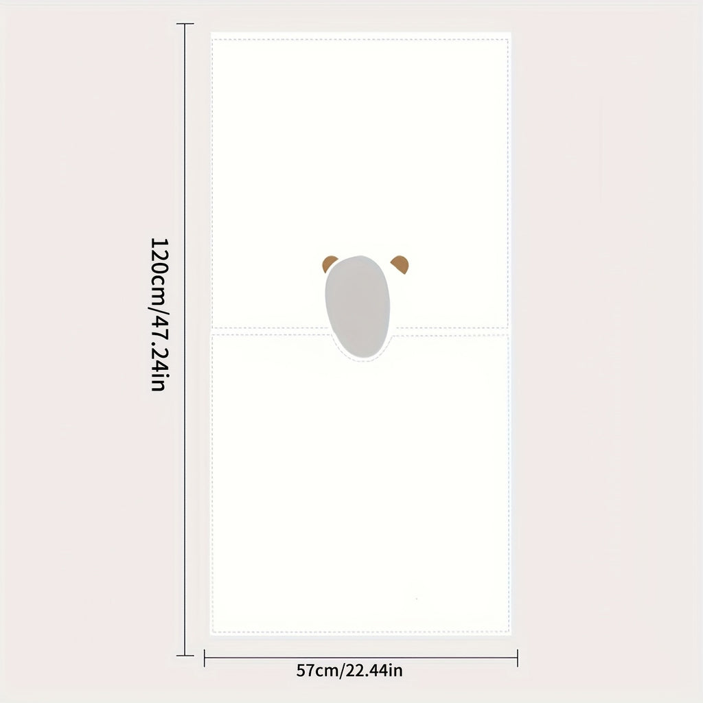 1pc Kids Hooded Bath Towel, 47.24x22.44 Inches, for 1-3 Year Olds, Ultra-Soft for Boys and Girls, Highly Absorbent, Quick-Drying, Non-Shedding, Newborn Hooded Cape Towel for Bathing, Showering, All-Season Use, Christmas, Halloween, Thanksgiving Gift