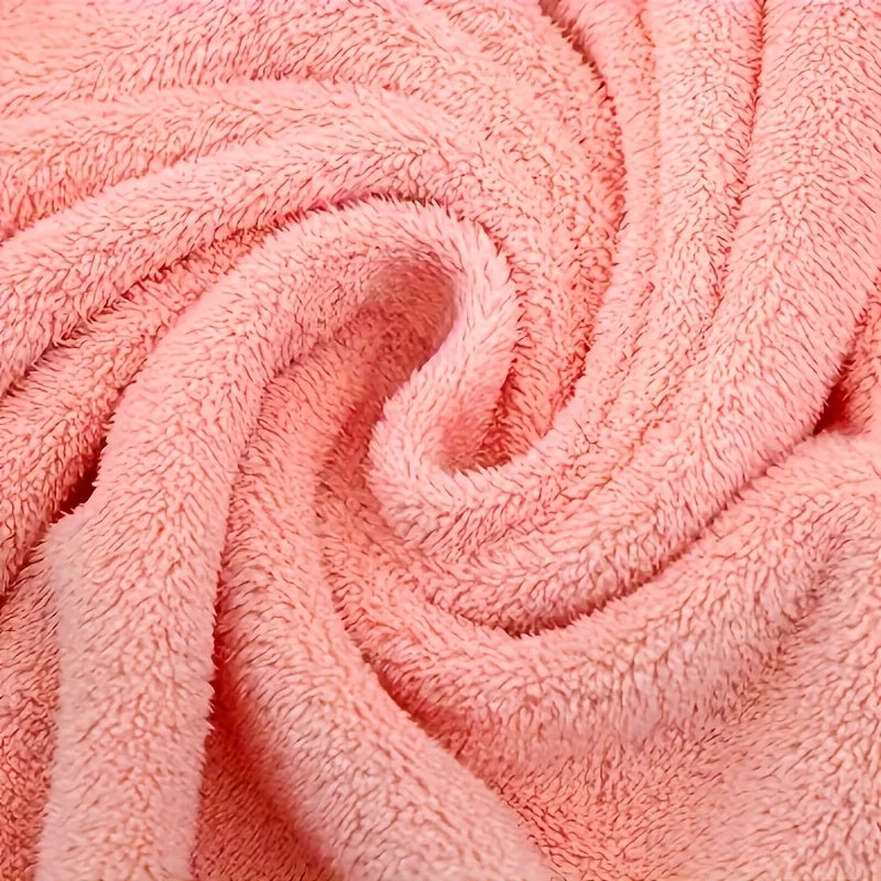 Cartoon Bunny Baby Bath Towel - 31.5 X 31.5 Inches, Comes with 3 Towels, Highly Absorbent, Good Warmth Retention, Easy to Clean, Animal Designed Baby Products, Toddler Bath Towels, Baby Essentials for New Parents, Christmas And Halloween Gifts