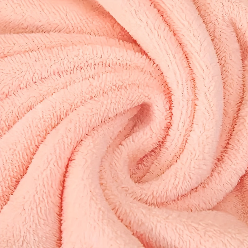 Soft and Breathable Polyester Fiber Children's Bath Towel & Robe, Can Be Used as Swaddle or Stroller Blanket with Cartoon Patterns, Regular Cut for All-Season Comfort